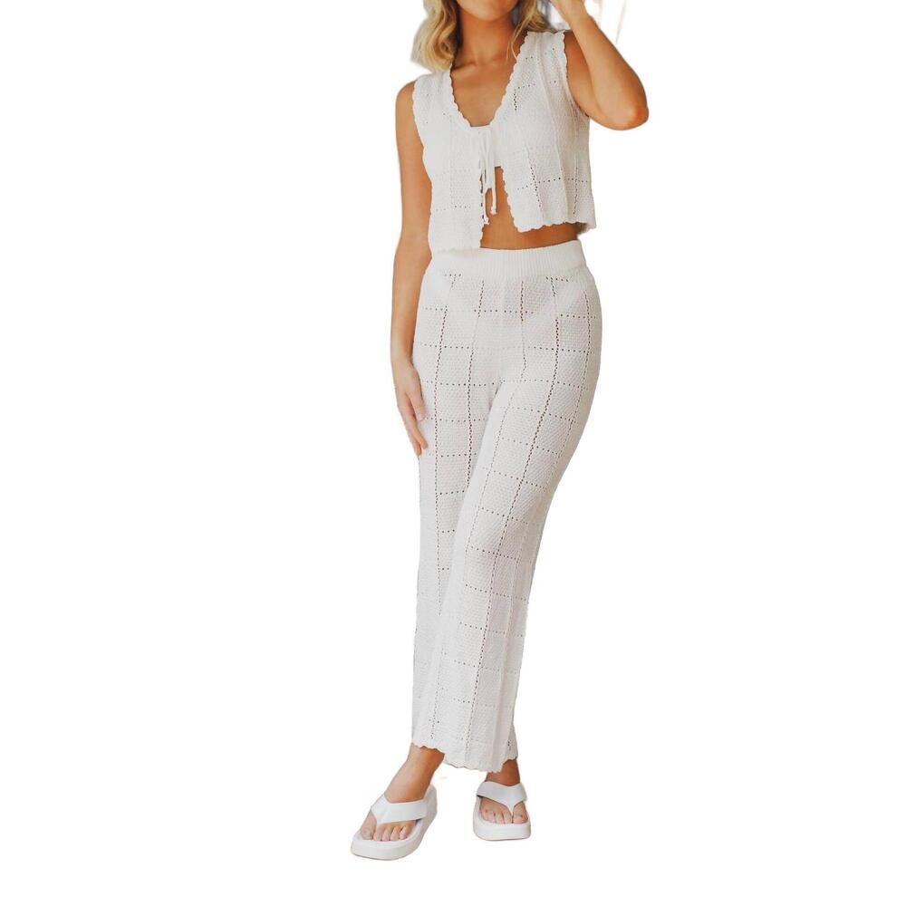 NEW FORE ocean lover pants in white